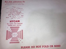 SALES SHEET Vintage Red Lake Laboratories Inc HyCam Various Sales Sheets Genuine