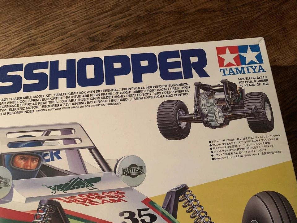 The Grasshopper Tamiya 1:10 Black Edition RC Off Road Racer Buggy Rar Selten !!! - Bild 3 von 4