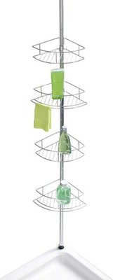 WENKO Teleskop-Eckregal Model. Dolcedo glänzend