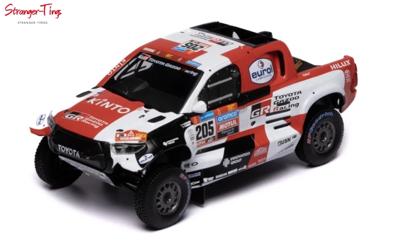 イクソ 1/43 トヨタ GR DKR HILUX T1+ GR 2023年 ダカールラリー #217 