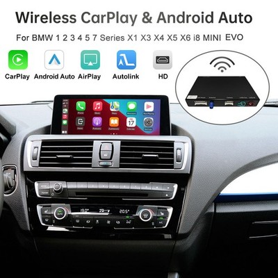 Wireless CarPlay Nachrüstsatz passend für BMW EVO ID5 ID6 F30 F31 F34 F36 F80