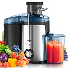 Juicer Machines, 1000W Centrifugal Juice Extractor with Larger 3.2'' Feed Chu...