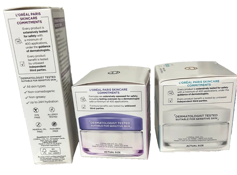 L'Oreal Paris Age Defense 55, Collagen Filler, and Hydra Renewal | SET NEW - Image 4 of 4