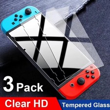 Tempered Glass Screen Protector for Nintendo Switch OLED Lite 1-3PCS AntiScratch