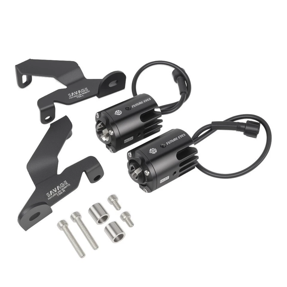 Foco delantero auxiliar LED antiniebla con soporte de montaje para Tiger Sport 660 800 Foto 3 de 4