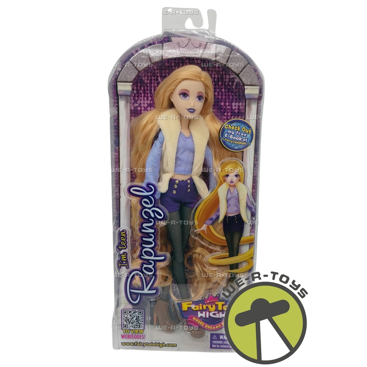 Fairy Tale High I'm Teen Rapunzel Doll 2013 S-K Victory 18128 New
