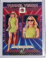 🔥🔥 Sophie Cunningham 2025 Donruss WNBA Tunnel Vision Press Proof Purple 🔥🔥