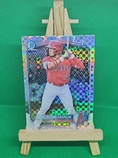 Kevyn Castillo 2025 1st Bowman Chrome Prospects X-Fractor #BCP-82 SP - Angels