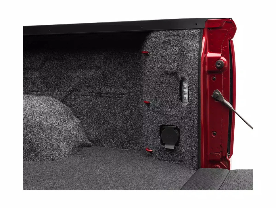 BedRug Impact Bed Liner Fits 07-19 Slvrdo/Sierra 1500-3500 6'6" Bed Leg/Ltd Grey Foto 4 de 4
