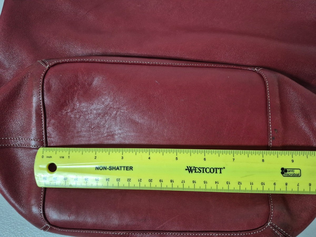 Vintage COACH #9151 Red Leather 
