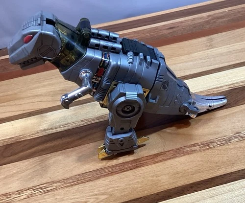 Vintage G1 Transformers Grimlock Dinobot Action Figure W/ Gun