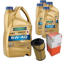 Inspektionspaket 9L RAVENOL VST 5W-40 f�r BMW E38 740i iL 750i 735i E39 540i