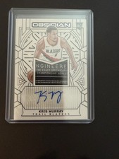 2023-24 Panini Obsidian Basketball Kris Murray Rookie Jersey Ink Tag /3