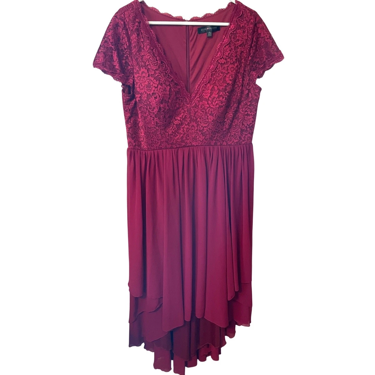 burgundy tulle maxi dress Elegant Sydney Maxi Dress in Wine main image 0