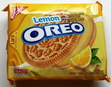 NEW Nabisco Oreo Lemon Flavor Creme Cookies FREE