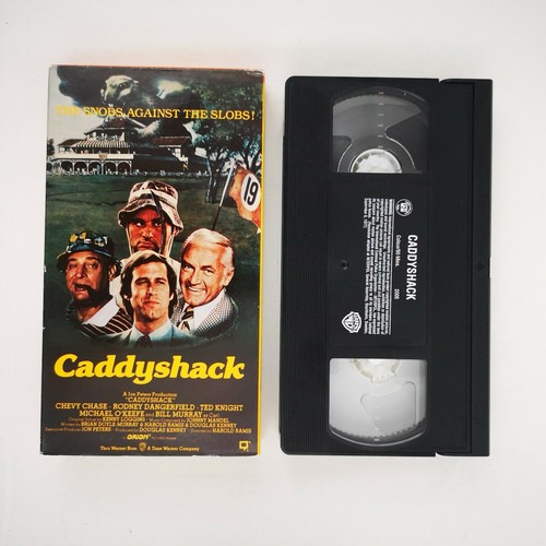Caddyshack VHS Comedy Movie 1991 Chevy Chase Rodney Dangerfield Bill Murray Golf - Picture 2 of 4