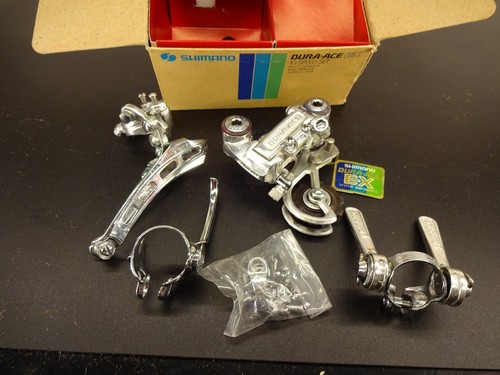 NOS SHIMANO DURA-ACE EX PROFESSIONAL 10 SPEED SET SHIFTER GROUP - Picture 4 of 9