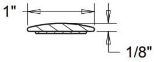 Universal Chrome Body Molding - 1" x 12 ft - Easy Install & Protection - Picture 9 of 9