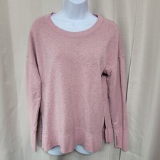 Athleta Balance Pullover Sweatshirt Women's Sz Medium Victorian Berry Multi Nep