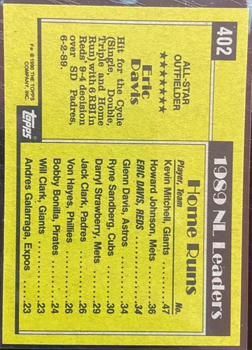 1990 Topps Baseball #1-792 - Pick & Choose - Complete Your Set - Picture 258 of 492
