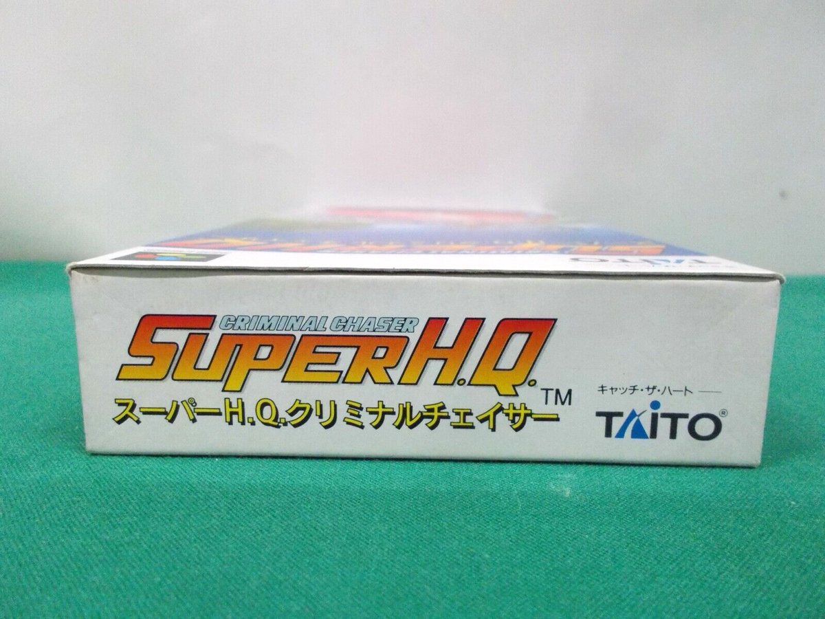 SNES -- SUPER CRIMINAL CHASER -- Super famicom, Japan  13714