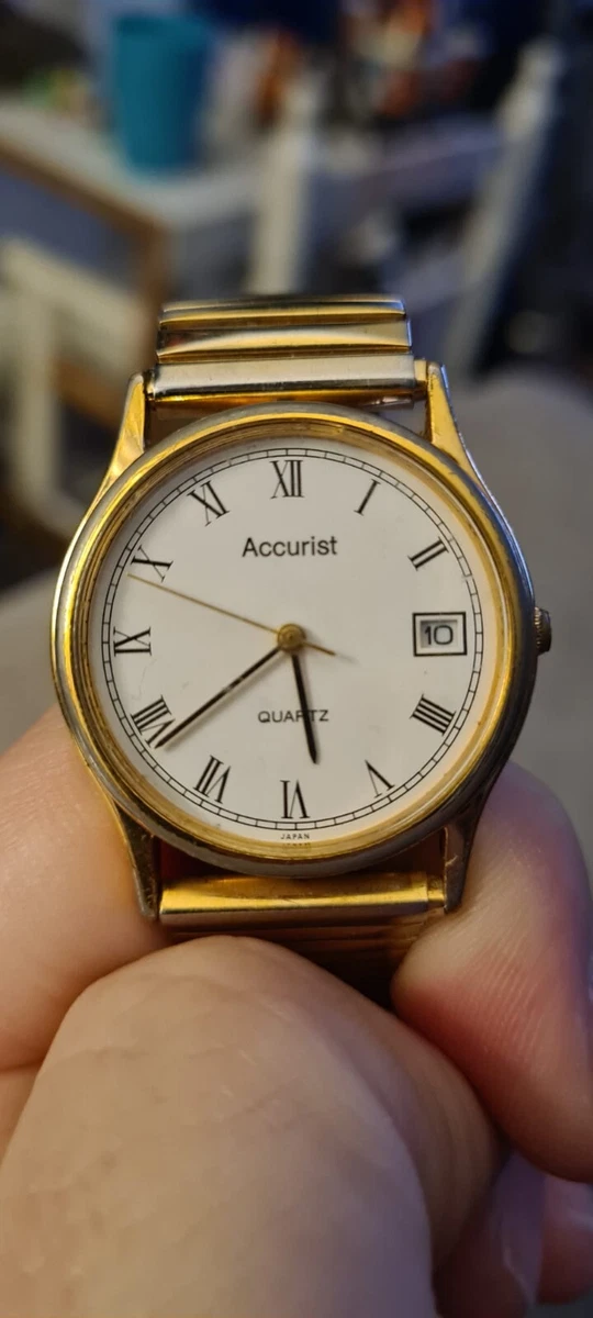 Accurist top gold watch
