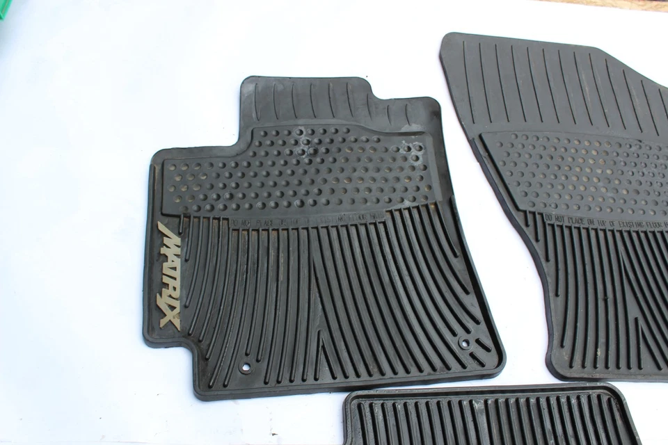 2009-2011 e92 TOYOTA MATRIX AWDALL TAPETES DE ASSOALHO METEOROLÓGICOS DIANTEIROS E TRASEIROS M1665 - Imagem 3 de 4