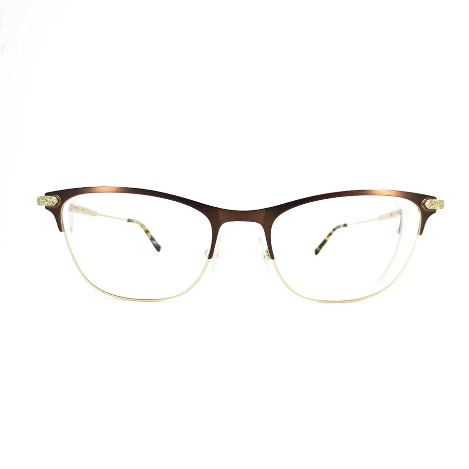 Jones New York J151 Brown Rectangle Womens Eyeglasses 49[]17 135 mm - Image 2 of 4