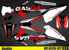 Kit Déco Moto pour / Mx Decal Kit for Gas Gas - Black