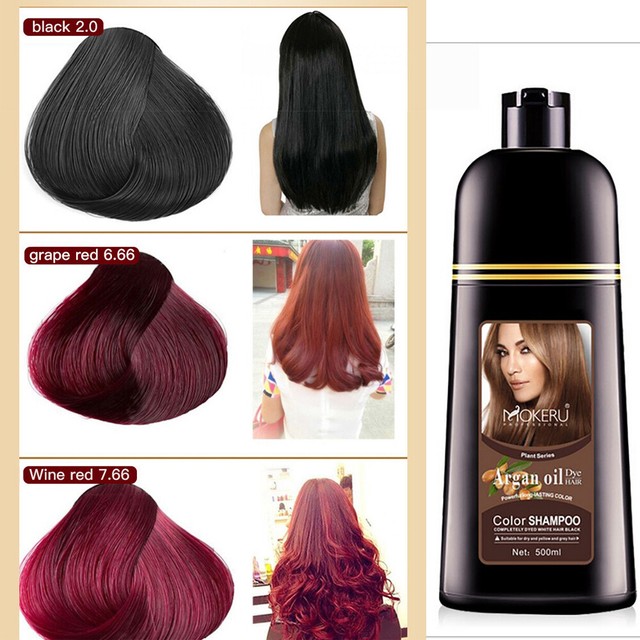 3 One 'N Only Argan Oil Hair Color 4CP Medium Cappuccino Brown