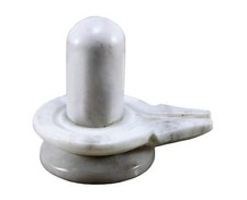 Marble Stone Shiva Lingam Shiv Ling Idol Murti for Daily Pooja Purpose