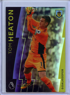 2017-18 Topps Premier League Platinum PURPLE Tom Heaton - Burnley #13/50