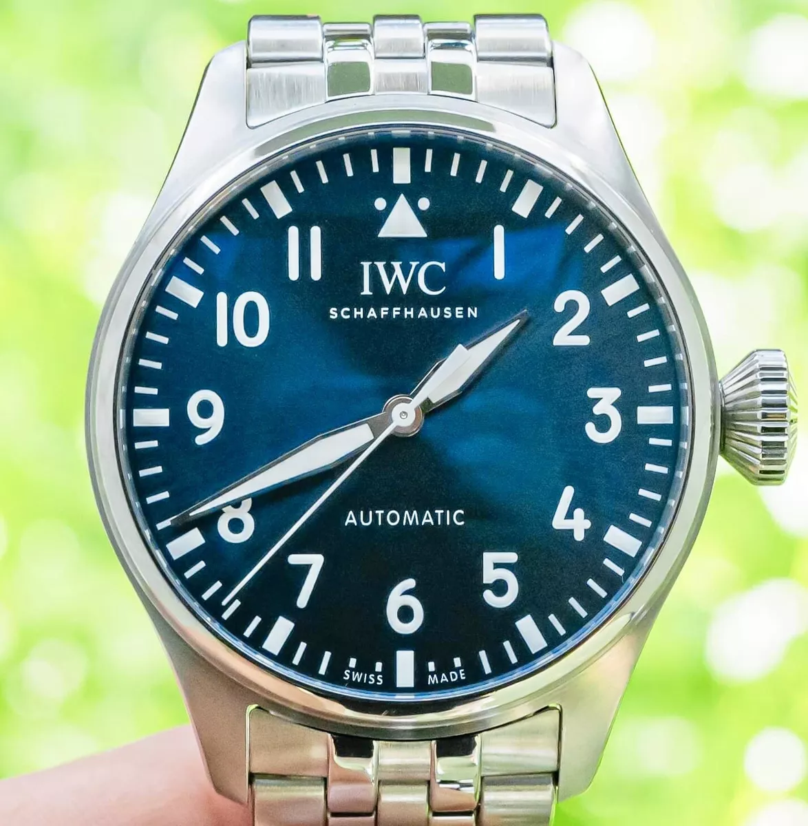 IWC Big Pilot s Watch 43 Blue Dial 2022 WARRANTY Complete Box