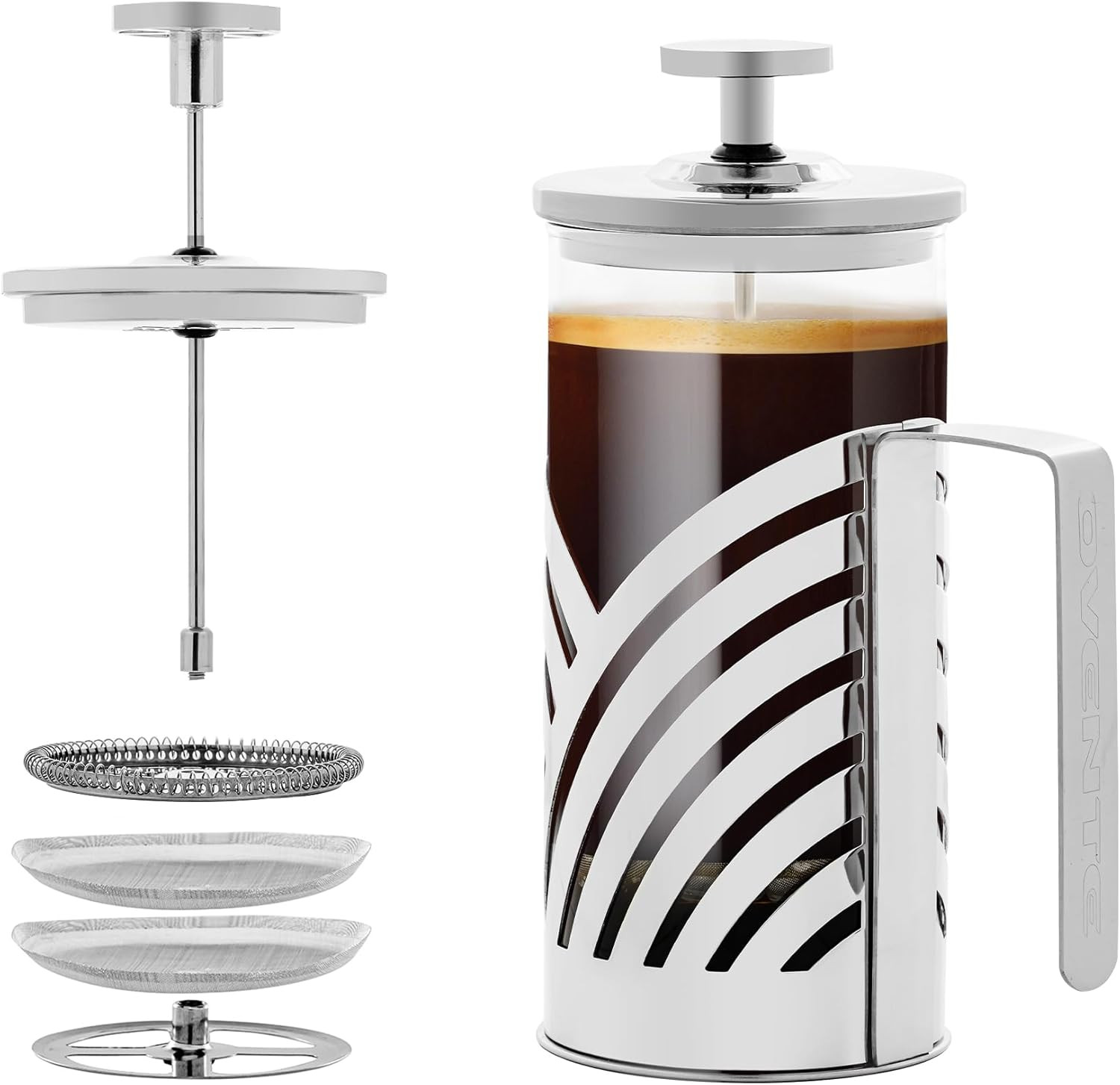 Coffee Maker 12 Ounce With Heat Resistant Borosilicate Glass
