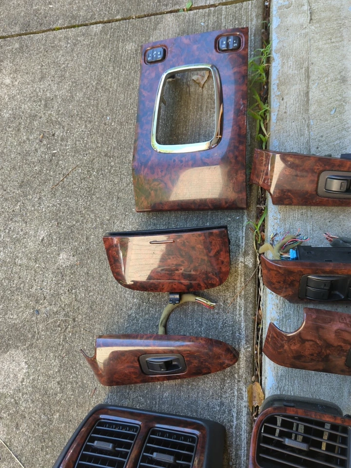 2005 - 2006 讴歌 MDX 导航收音机和 GPS 显示木质装饰边框门开关 — 第 4/4 张图片