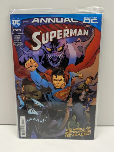 Superman Annual 2023 # 1 Cover A NM DC 2023 Dawn of DC Joshua Williamson
