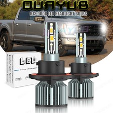 FOR FORD F-150 2004-2012 H13 High Low Beam LED Headlight Bulbs 6500K White 2PCS