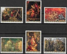 Timbres Arts Tableaux Yougoslavie 1555/1560 ** - 85577FN