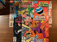 Legion Of Super Heroes Lot Of 7 DC 301, 302, 303, 304, 306, 308  311