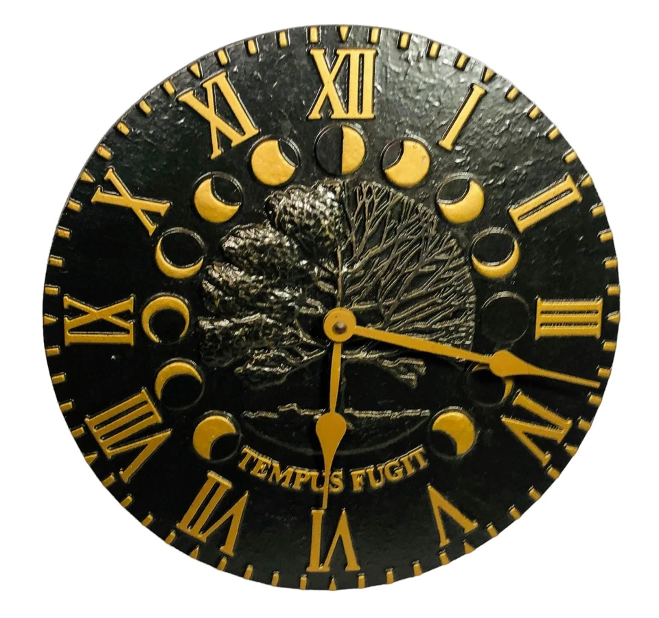 Whitehall Times & Seasons 时钟法国青铜 12 英寸电池供电 — 第 2/4 张图片