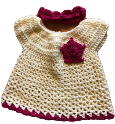 crochet little sweetie dress Pretty Sweet Ruffles Baby Dress Crochet Pattern Instructions