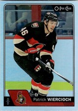 2016-17 O-Pee-Chee Red Border Patrick Wiercioch Ottawa Senators #513