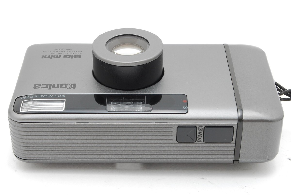 Read* [As-Is w/Case] Konica Big mini BM-301S AF Point