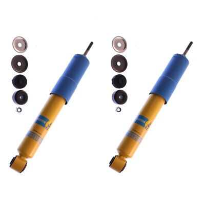NEW Pair Set of 2 Rear Bilstein B6 Perf Shock Absorbers For Corvette No Z51 Pkg