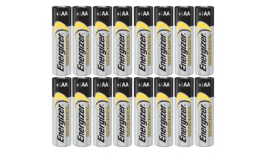 16 Energizer Industrial AA Alkaline Batteries (EN91, LR6)