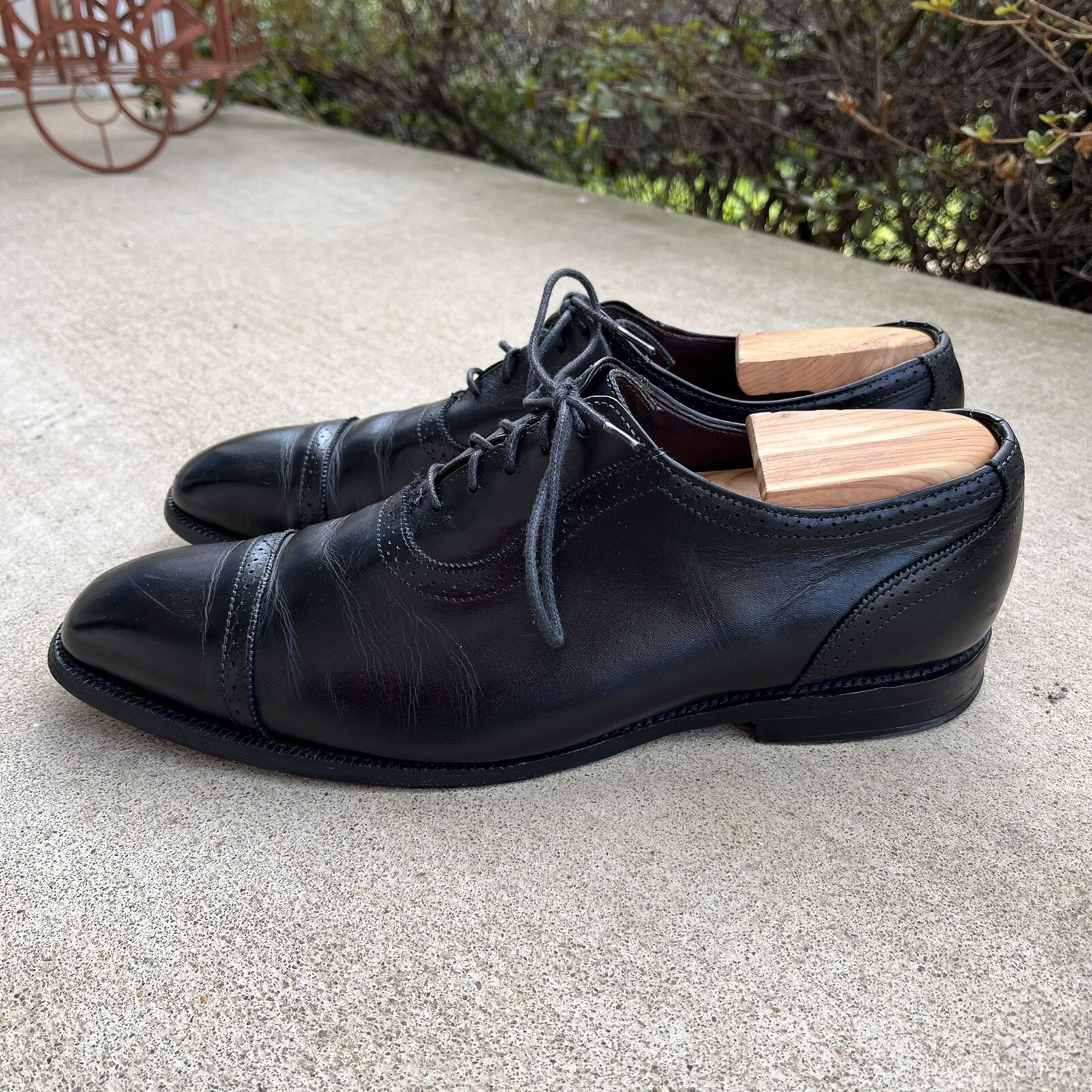 Allen Edmonds Rutledge Allen Edmonds The Rutledge 10D Independence Collection Captoe Black | eBay