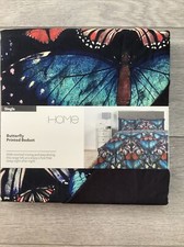 Sainsbuys Home Single Butterfly duvet set