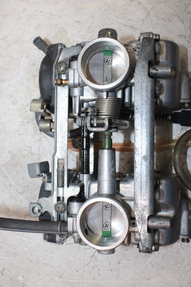 87-96 KAWASAKI NINJA 500 EX500A OEM CARBS CARBURETORS - Image 2 of 4