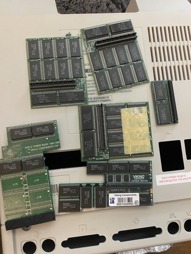 Apple Macintosh PowerBook 100 Series Ram Various 160, 165c, 180, 180c ...