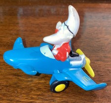 McDonald's Happy Meal Toy Mac Tonight Moon Man blue plane airplane Vintage 1988